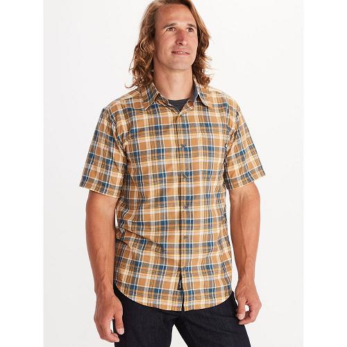 Marmot Syrocco Clothes - Mens Shirts Khaki CA3807561 Canada